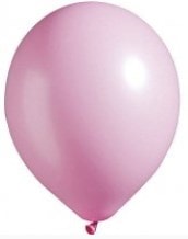 Basksz pembe balon 12 inc balon