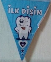 lk diim flama mavi erkek bebek parti malzemesi