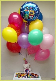 15 adet balon ve pelu ayck