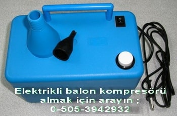 elektrikli balon iirme makinas kompresr